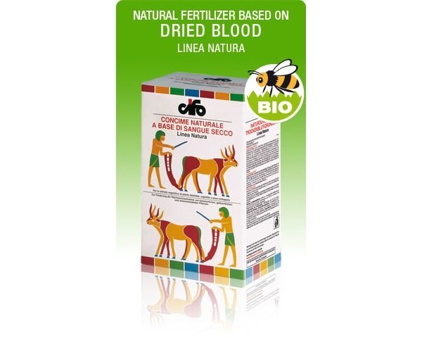 CONCIME NATURALE A BASE DI SANGUE SECCO(en translation)