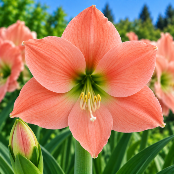 'Salmon Amaryllis'